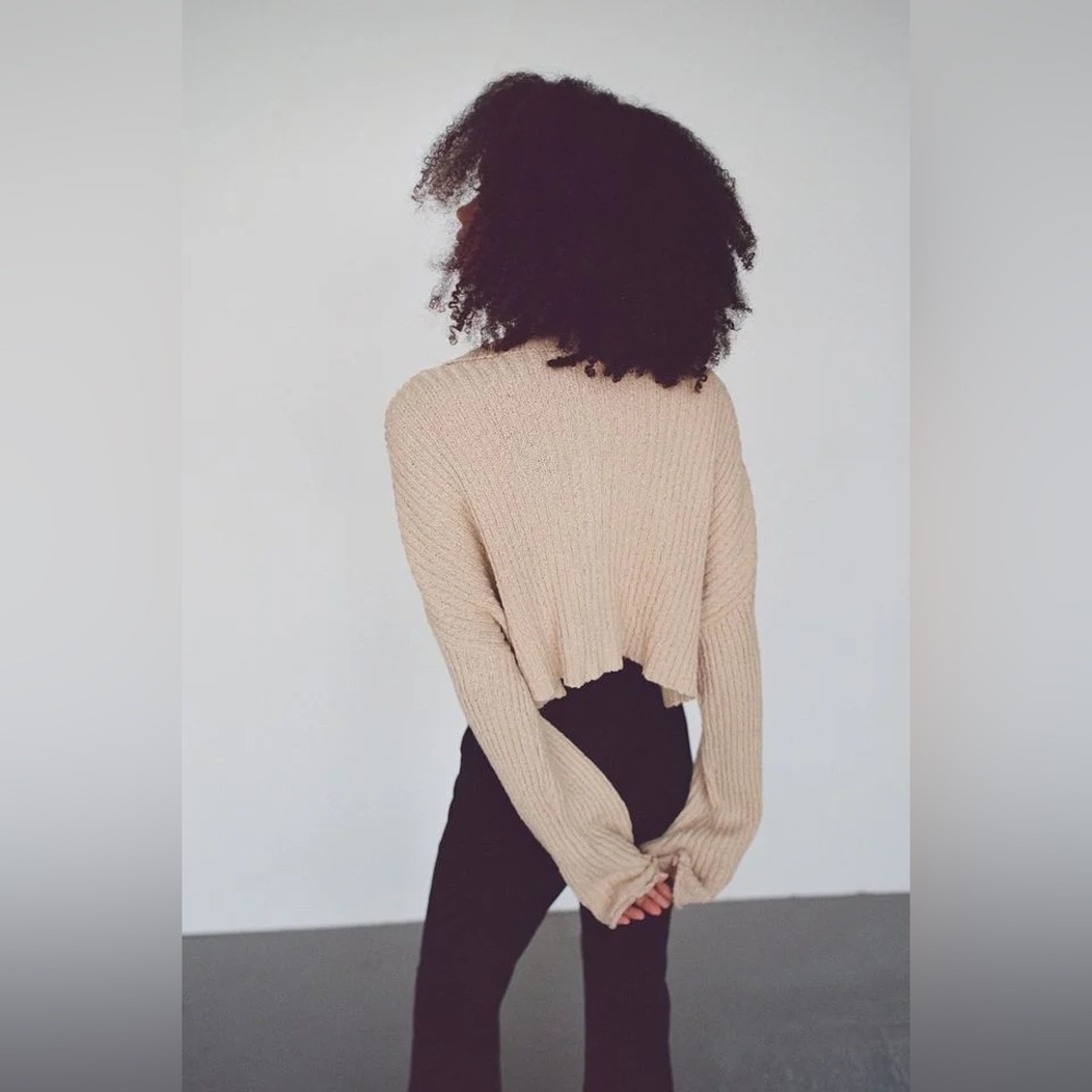 Urban Outfitters Simona Ribbed Cardigan - Picture 4 of 6